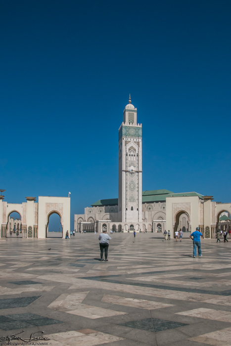 Casablanca, Morocco 9-10-14: Hassan II Mosque, Casablanca