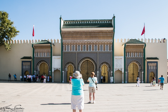 Fez, Morocco 10-13-2014: The Seven Gates of Fez.