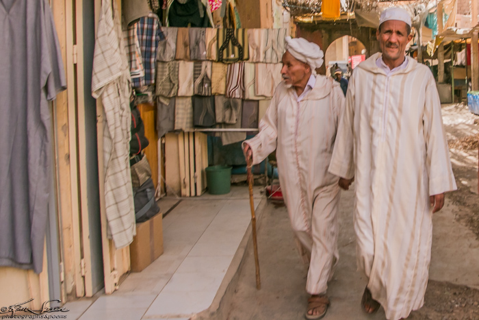 Merzouga, Morocco 9-15-14: A quick walk through a market before lunch.
