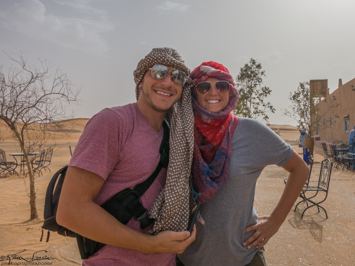 Morocco 9-15 to 17-2014, Morocco 9-15 to 9-17-2014, Sahara near Merzouga: It looked great on some of us.