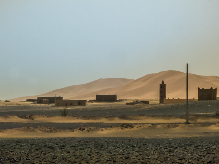 Morocco 9-15 to 17-2014, Morocco 9-15 to 9-17-2014, Sahara near Merzouga: Layers of desert materials