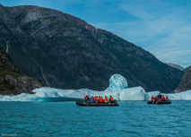 8/28/16, Holkum Bay: Tracy Arm, floating ice  from Dawes Glacier
