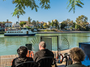 Seville-Getting ready for a boat ride on the Guadalquivir