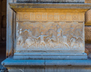 Granada-Palace of Carlos V, column detail