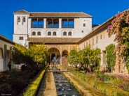 Granada-Generallife Alhambra White Palace