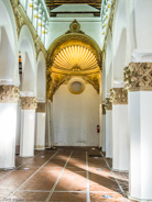 Toledo-St Maria laBlanca Monument, National Treasure, XIIth Century Synagogue