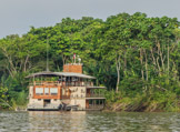 Peruvian Amazon Region, our boat, nice  large room on the second level.