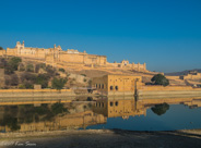 Jaipur: The Amber Fort we will visit today.
