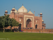 Taj Mahal, one of the matching gates.