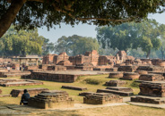 Sarnath: Buddhist site, said to be where Buddha gave his first sermon.