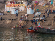 Varanasi: Some bathers looking for forgiveness of sins in the Ganga.