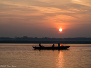 Varanasi: Did I promise no more sunrise photos?  Who could resist snapping this?