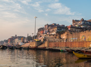 Varanasi: Several ghats along the Ganga waterfront.