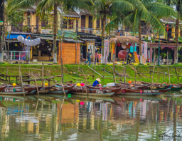 Hoi An old town is listed as a UNESCO world heritage site.