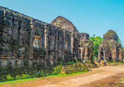 My Son world heritage site of Champa ruins.