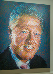 Bill Clinton Presidential portrait.