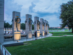 World War II monument.
