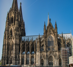 The wonderful and incomparable gothic Cologne Cathedral.