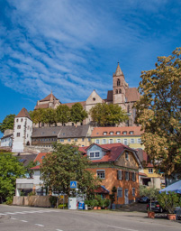 View of the charming town of Breisach.