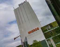 Largest department store in the area: Migros.