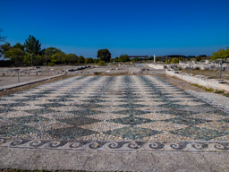 Beautiful Macedonian mosaics of Pella