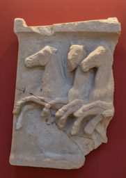 Relief from the Museum of the Olympic Games of Antiquity.
